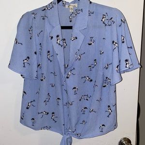 Blue shirt